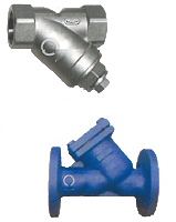 Y type se/fe strainers